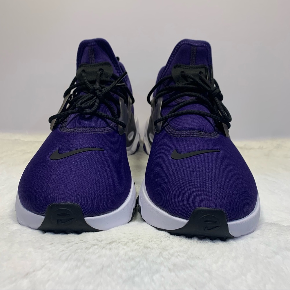 Nike Air React Presto TCU Horned Frogs Mens 12 Purple Texas Christian